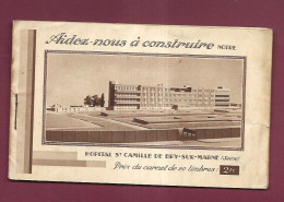 050623A - ERINNOPHILIE Carnet 20 Timbres 2 Fr Hôpital St Camille BRY SUR MARNE - SAINT CAMILLE DE LELLIS - Blocchi & Libretti