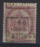 RIJKSWAPEN Nr. 55   Voorafgestempeld Nr. 614 D  BRUXELLES  ( NORD ) 04 ; Staat Zie Scan ! - Roulettes 1894-99