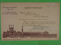 Exposition Universelle Liège 1905 Les Façades Latérales Des Halles (côté Gauche) - Lüttich