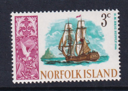 Norfolk Is: 1967   Ships  SG79     3c     MNH - Norfolk Island