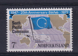 Norfolk Is: 1972   25th Anniv Of South Pacific Commission    MNH - Norfolk Island