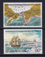 Norfolk Is: 1978   Captain Cook Bicentenary (Issue 6) - Northernmost Voyages    MNH - Norfolk Island