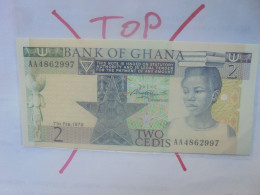 GHANA 2 CEDIS 1979 Neuf (B.29) - Ghana