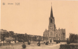 SCHOTEN     DE KERK       2 SCANS - Schoten