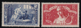 France N°307/308 - Neuf ** Sans Charnière - TB - Unused Stamps