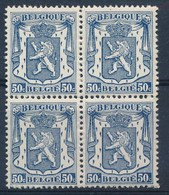 BELGIE - OBP Nr 426 - Blok Van 4 - Klein Staatswapen - MNH** - 1935-1949 Small Seal Of The State