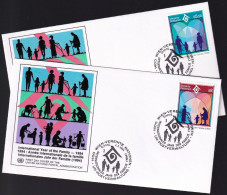 UNO WIEN 1994 Mi-Nr. 160/61 FDC - FDC