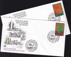 UNO WIEN 1997 Mi-Nr. 220/21 FDC - FDC