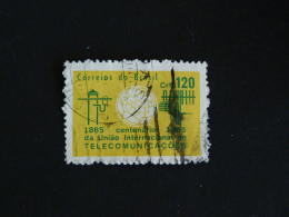 BRESIL BRASIL YT 774 OBLITERE - UNION INTERNATIONALE TELECOMMUNICATIONS - Used Stamps