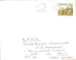 CANADA SEUL SUR LETTRE POUR LA FRANCE 1983 - Brieven En Documenten