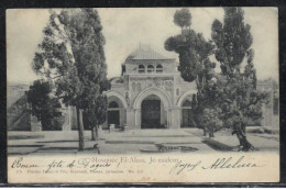 Omar Mosque El Aksa Jerusalem Palestine Postcard - Islam - Palestine