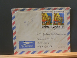 65/583Q  LETTRE ZAIRE 1982 - Cartas & Documentos