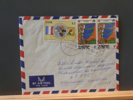 65/584Q  LETTRE ZAIRE 1986 - Covers & Documents