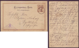 Judaica Jewish 2kr (Poln.) Stationery Postcard Germany 1890 - Isaak Wiesenthal - Judaika Juif - Jewish