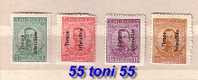 1920   THRACE OCCIDENTALE ( GREECE ) Michel Nr 16/19  4v-MNH  BULGARIA  / Bulgarie - Thrace