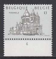 Belgique COB 2292 ** (MNH) - Planche 4 - 1981-1990