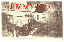CPA - VOUVRAY  (I.-et -L.) - Habitations Dans Les Rochers - N° 99 - A. B. - Vouvray