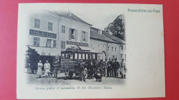 Provenchères -sur-fave , Service Public D'automobile St-dié-frontière-sâales ,dos 1900, Top Carte - Provencheres Sur Fave