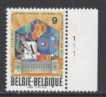 Belgique COB 2297 ** (MNH) - Planche 1 - 1981-1990