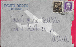 BUSTA VIA AEREA DA POSTA MILITARE ??*21.5.42* PER PARMA - Marcophilie (Avions)