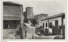 64 -  BIRIATOU - L'Eglise ( Restaurant Hiribarren ) + Cachet Pont International Behobie Chez Battitte - Biriatou