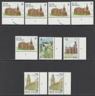 Belgique COB 2328 ** (MNH) - Planches  1 à 6 (manque La N°5) - 1981-1990