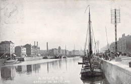 BELGIQUE - ANVERS - Un Voilier Aux Bassins - Carte Postale Ancienne - Antwerpen