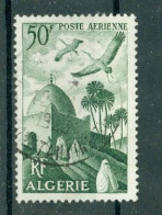 ALGERIE - POSTE AERIENNE N°9  Oblitéré. Marabout. - Poste Aérienne