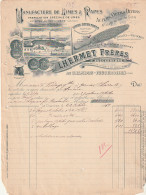  16 *** 42 *** CHAMBON FEUGEROLLES  -- LHERMET Frères Manufacture De Limes 1919 - Droguerie & Parfumerie