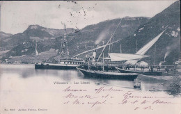 Villeneuve VD, Bateau à Vapeur Et Barques Du Léman (2057) - Villeneuve