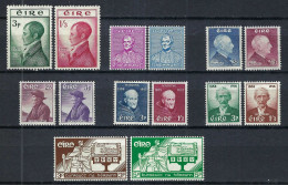 IRLANDE Ca.1953-58:  Les ZNr. 116-117,120-121,126-129,132-135,138-139 Neufs**, Forte Cote - Unused Stamps