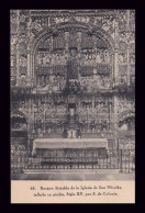 Antigua Postal Burgos Retablo De La Iglesia De San Nicolás - Burgos