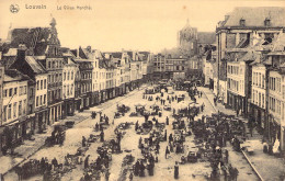 BELGIQUE - LOUVAIN - Le Vieux Marché - Carte Postale Ancienne - Leuven