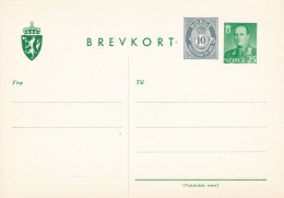 Norwegen Brevkort P124 Ungelaufen - Postal Stationery