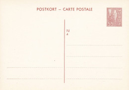 Norwegen Postkort 129 Ungelaufen - Postal Stationery