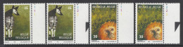Belgique COB 2486 à 2487 ** (MNH) - Planches 1 Et 2 - Série Complète - 1991-2000