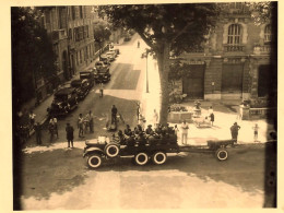 Nice * Boulevard Victor Hugo , Défilé Du 14 Juillet Vu Du SPLENDID Hôtel * Photo Ancienne 1950 10.8x8.6cm - Other & Unclassified