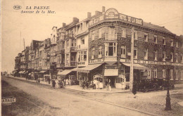 BELGIQUE - LA PANNE - Avenue De La Mer - Carte Postale Ancienne - Otros & Sin Clasificación