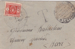 Italy - 1935 Cover Milano To Bari - Segnatasse / Postage Due Stamp - Postage Due
