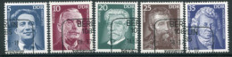 DDR / E. GERMANY 1975 Personalities Used .  Michel 2025-29 - Gebraucht
