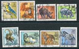 DDR / E. GERMANY 1975 Zoo Animals Used .  Michel 2030-37 - Gebraucht