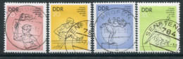 DDR / E. GERMANY 1975 Youth Spartakiad Used.  Michel 2065-68 - Usados