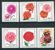 DDR / E. GERMANY 1975 Flowers MNH / **.  Michel 2070-75 - Nuovi