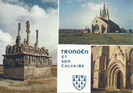 CPM  France    29 Finistère   Saint Jean De Trolimon  Une Charmante Chapelle Et Un Calvaire émouvant - Saint-Jean-Trolimon