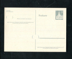 "BERLIN" 1957, Postkarte Mi. P 35 ** (14057) - Cartes Postales - Neuves