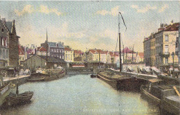 BELGIQUE - BRUXELLES - Quai Aux Charbons - Carte Postale Ancienne - Other & Unclassified