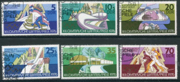 DDR / E. GERMANY 1975 Winter Olympic Games Used.  Michel 2099-104 - Gebraucht
