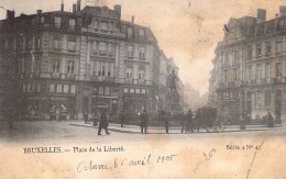 BELGIQUE - BRUXELLES - Place De La Liberté - Carte Postale Ancienne - Other & Unclassified