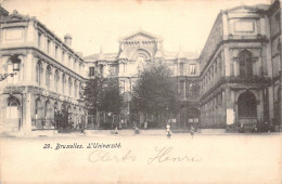 BELGIQUE - BRUXELLES - L'Université - Carte Postale Ancienne - Other & Unclassified