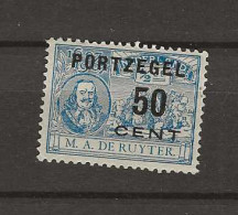 1907 MH Nederland Port NVPH P42 - Strafportzegels